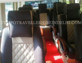 10 seater deluxe 1x1 tempo traveller