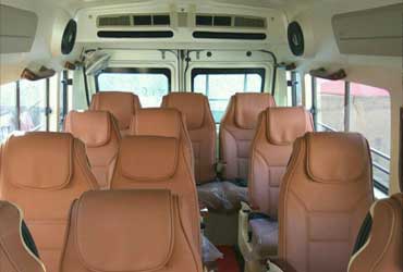 9+1 seater deluxe tempo traveller